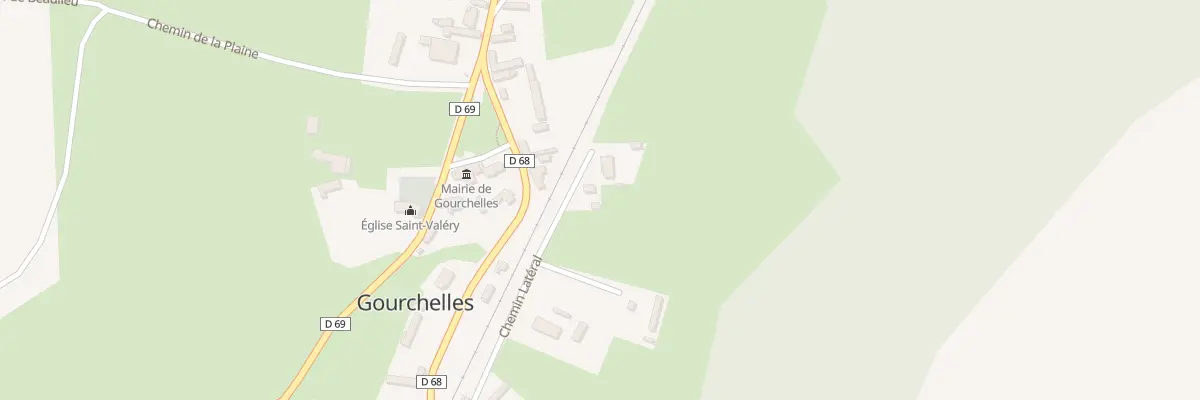 Plan du 8 Che Latéral à Gourchelles