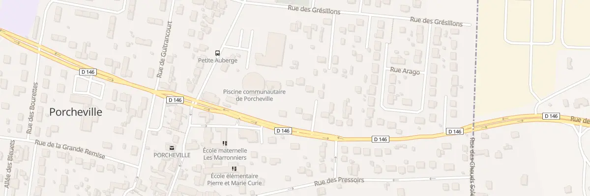 Plan du 50 Rte de Rangiport à Porcheville
