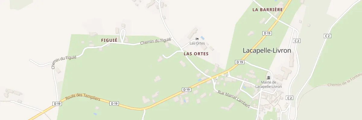 Plan du 5132 Larignie à Lacapelle-Livron