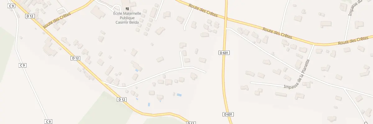 Plan du 9A Imp des Combagnières Hautes à Giroussens
