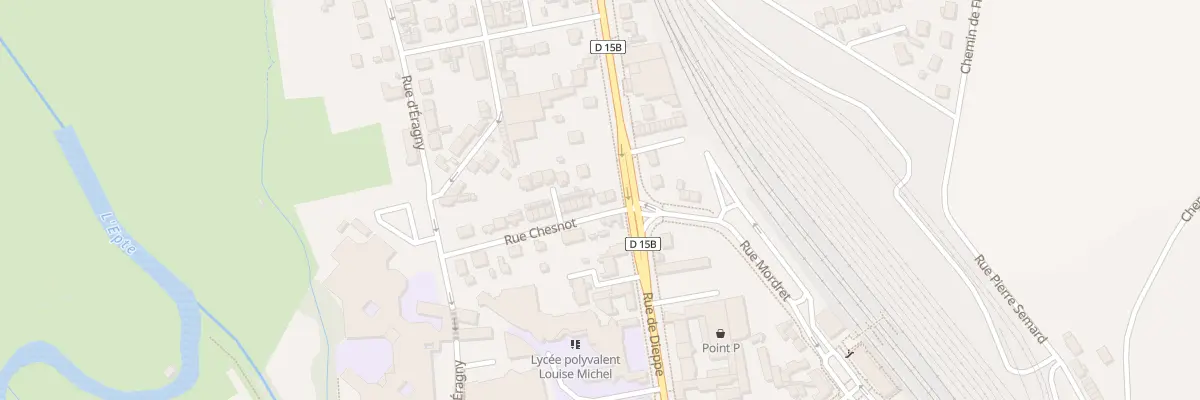 Plan du 27 Rue Chesnot à Gisors