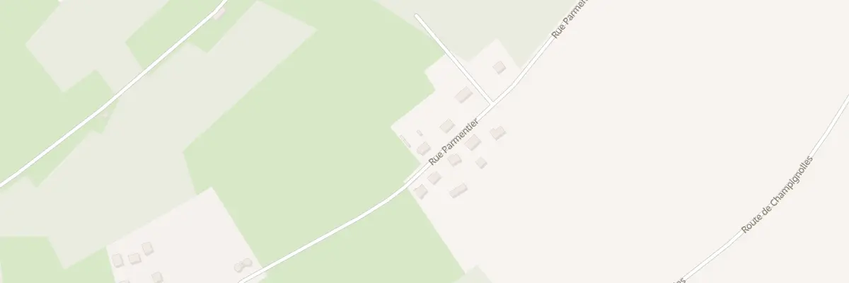 Plan du 75 Rue Parmentier à Sérifontaine