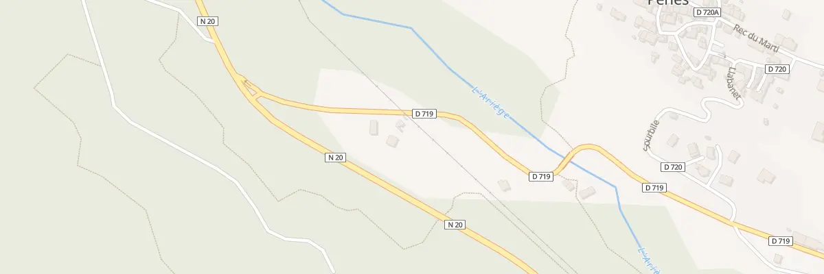 Plan du 4 Pont de Perles à Perles-et-Castelet
