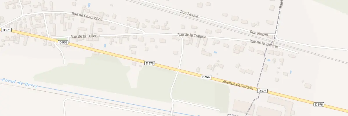 Plan du 2 Rue de la Croix Baussier à Villefranche-sur-Cher