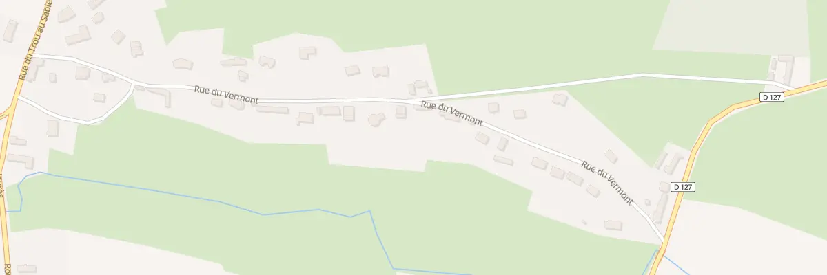 Plan du 332 Rue du Vermont à Rety