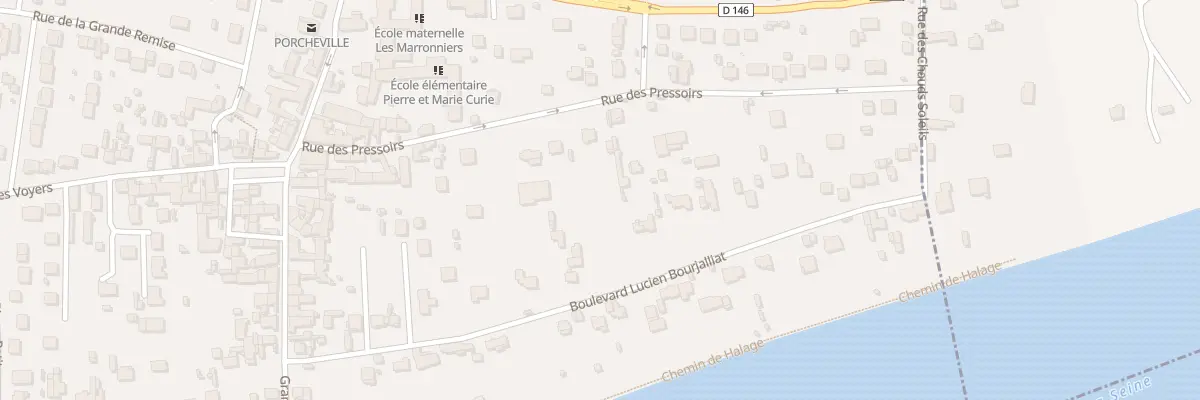 Plan du 29 Rue des Pressoirs à Porcheville