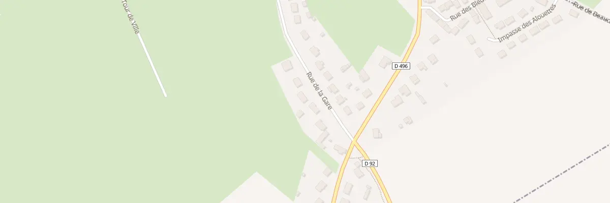 Plan du 28 Rue Moulin à Beaucamps-le-Vieux