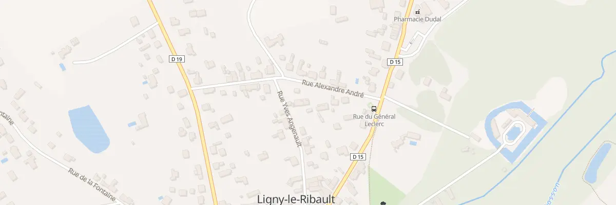 Plan du 119 Rue Alexandre André à Ligny-le-Ribault
