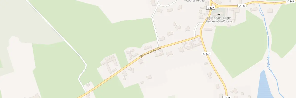 Plan du 18 Rue de la Roche à Recques-sur-Course