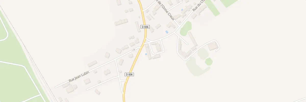 Plan du 14 Rue du Château à Bricy