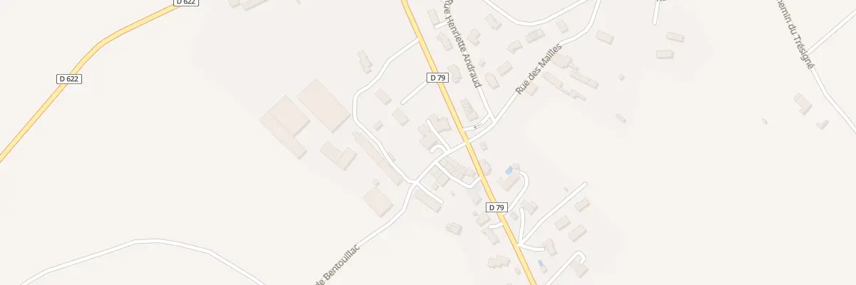 Plan du 2 Rue de Bentouillac à Lux