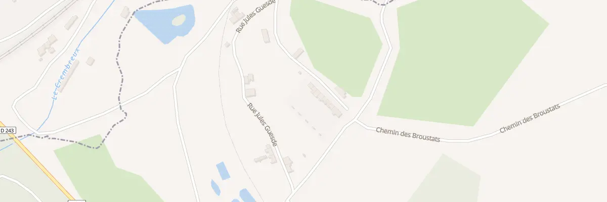 Plan du 23 Rue Leo Lagrange à Ferques