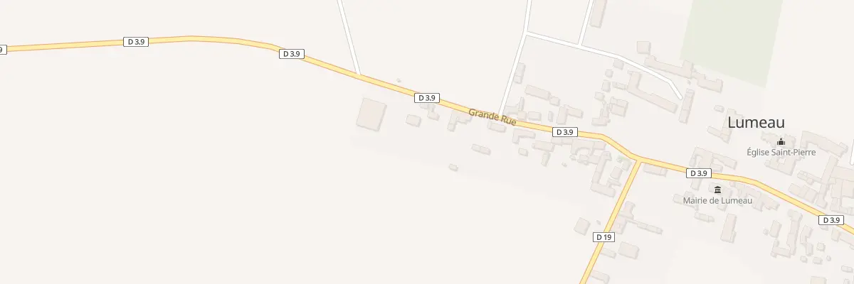 Plan du 1 Gr Grande Rue à Lumeau