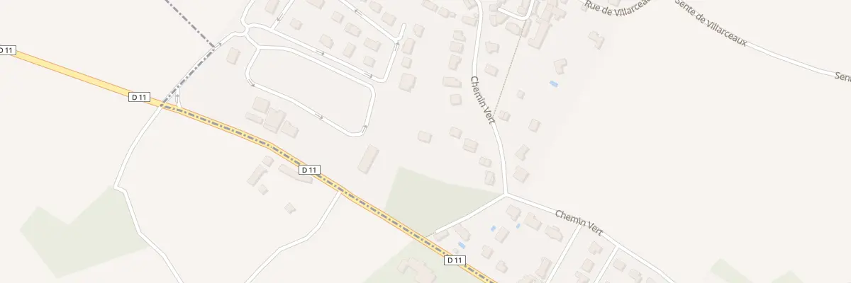 Plan du 11 Che de Montfort à Thoiry