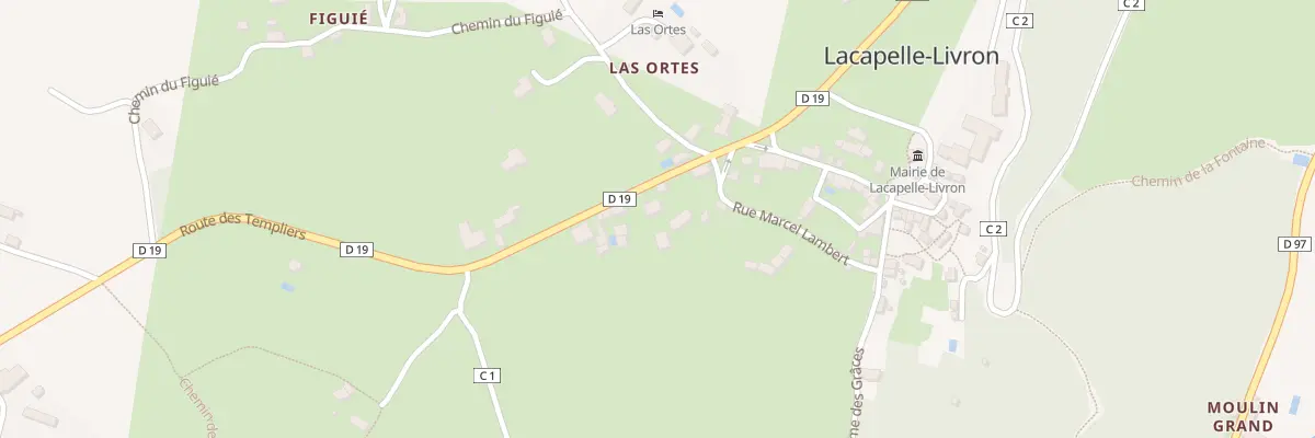 Plan du 5004 Larignie à Lacapelle-Livron