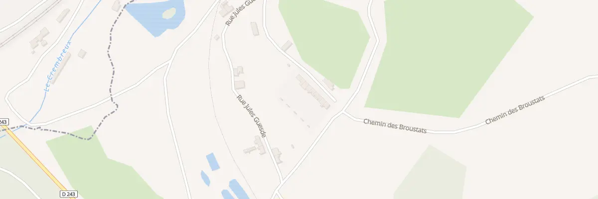 Plan du 19 Rue Leo Lagrange à Ferques