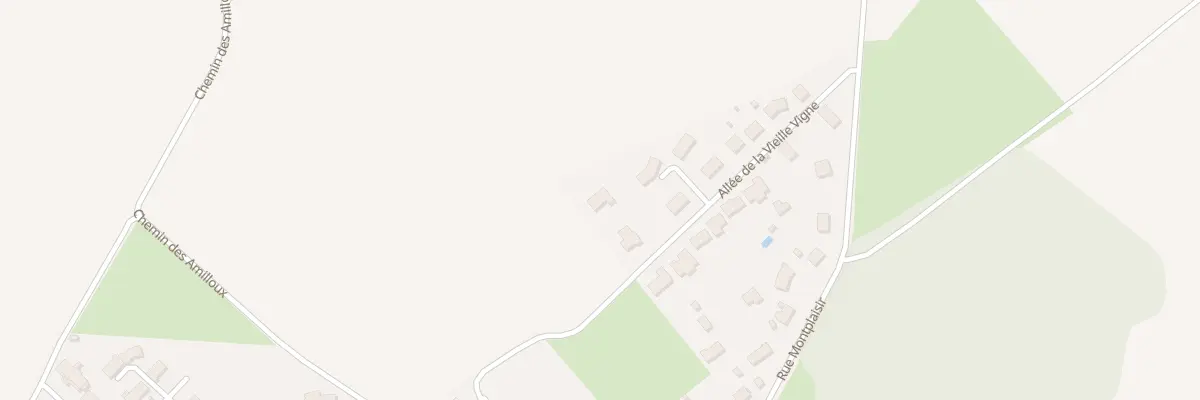 Plan du 17 All de la Vieille Vigne à Étrechet