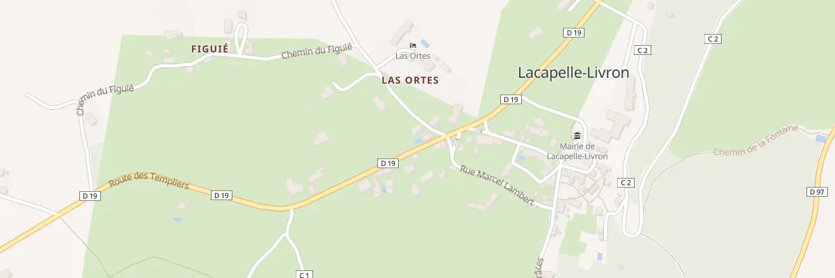 Plan du 5003 Larignie à Lacapelle-Livron