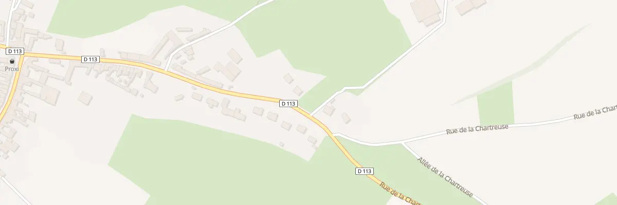 Plan du 25 Rue de la Chartreuse à Neuville-sous-Montreuil