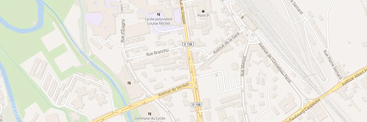 Plan du 35 Rue de Dieppe à Gisors