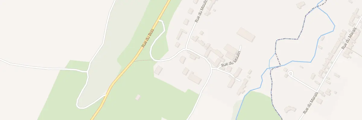 Plan du 484 Rue du Moulin à Estréelles