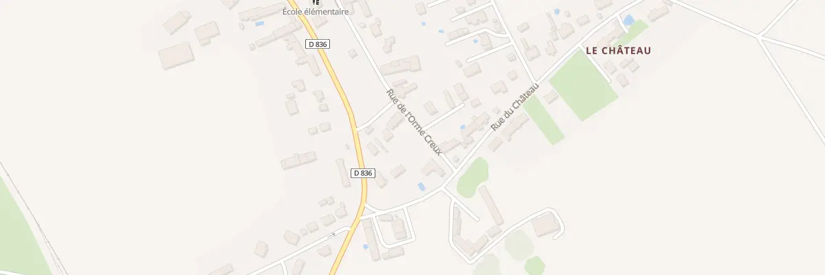 Plan du 40 Rue de l’Ecole à Bricy