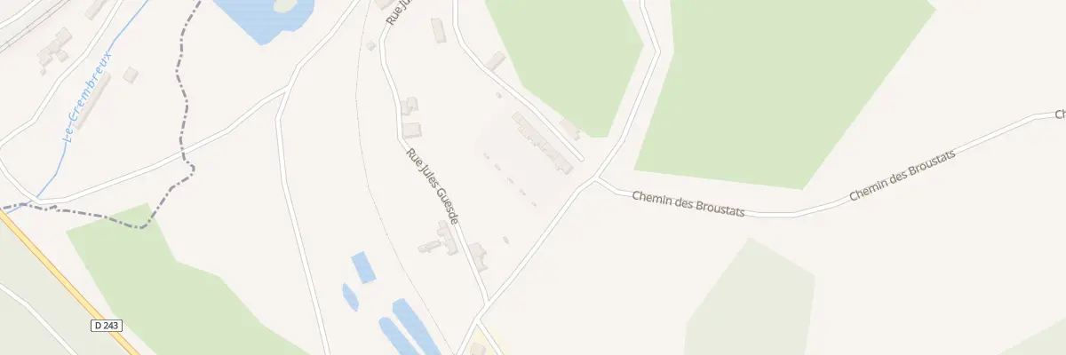 Plan du 13 Rue Leo Lagrange à Ferques
