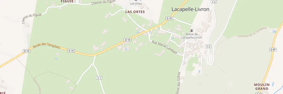 Plan du 5007 Larignie à Lacapelle-Livron