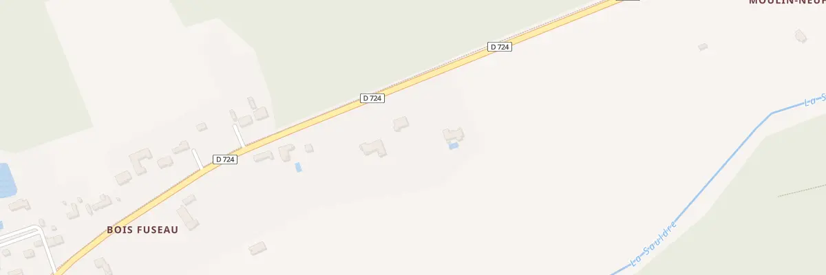 Plan du 21 Rte de Romorantin à Villeherviers