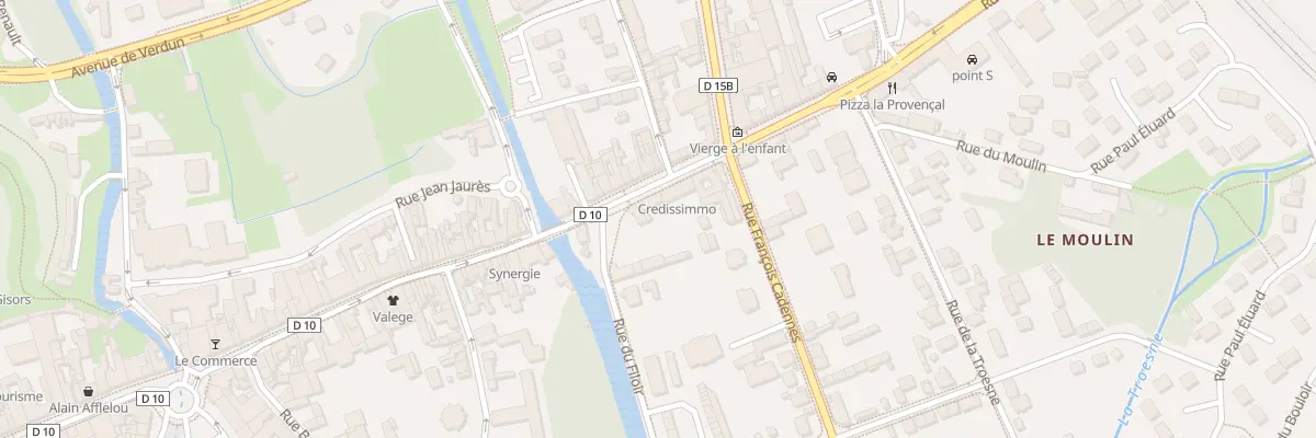 Plan du 6 Rue du Faubourg Cappeville à Gisors