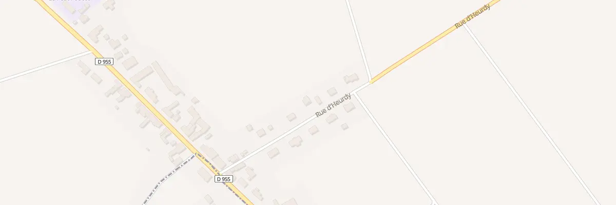 Plan du 80 Rue d’Heurdy à Boulay-les-Barres