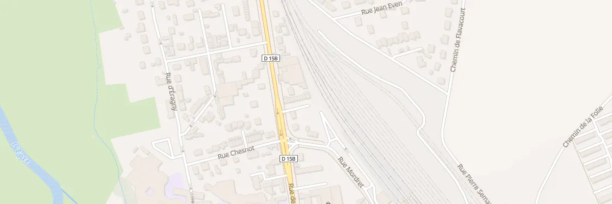 Plan du 34 Rue de Dieppe à Gisors