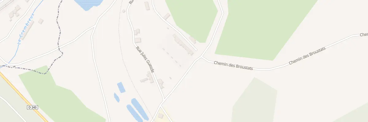 Plan du 9 Rue Leo Lagrange à Ferques