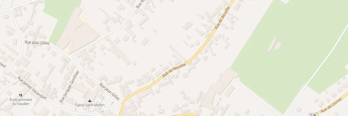 Plan du 19 Rue Beuville à Beaucamps-le-Vieux
