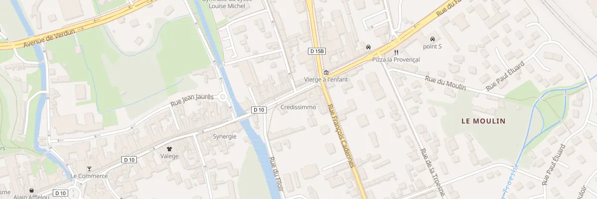 Plan du 10 Rue du Faubourg Cappeville à Gisors