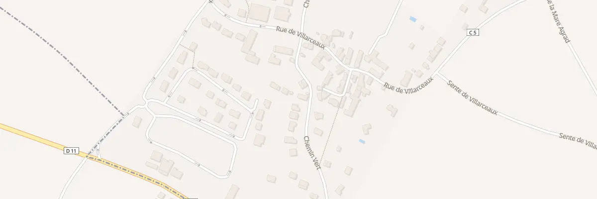 Plan du 21 Che de Montfort à Thoiry