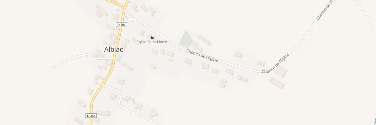 Plan du 9003 Le Village à Albiac
