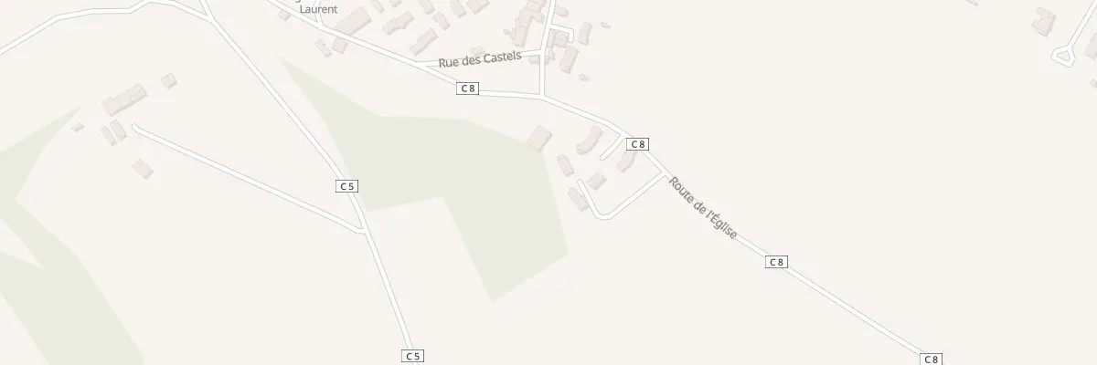 Plan du 2 Imp de la Chênaie à Loupiac