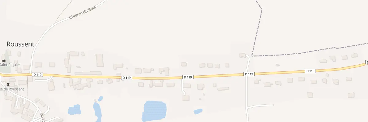 Plan du 24 Rue de la Vallée de l’Authie à Roussent