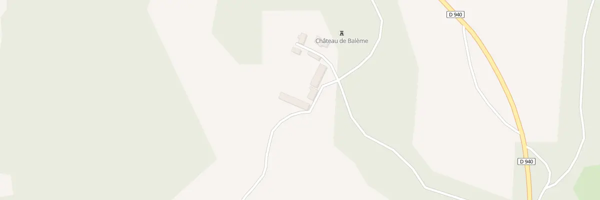 Plan du 4 Baleme à Affieux