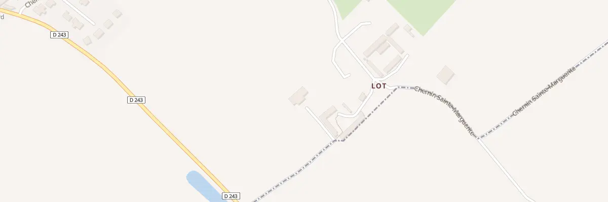 Plan du 400 Che du Lot à Bonningues-lès-Calais