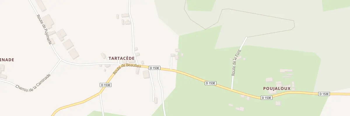 Plan du 26 Imp des Acacias à Bilhac
