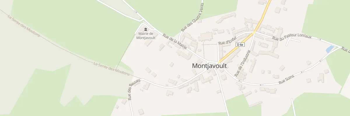Plan du 5 Rue de la Mairie à Montjavoult