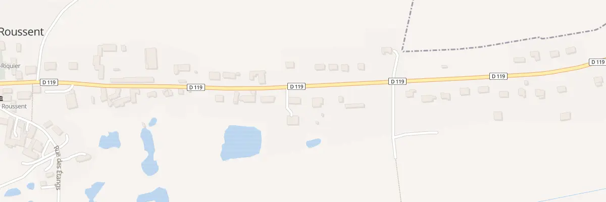 Plan du 41 Rue de la Vallée de l’Authie à Roussent