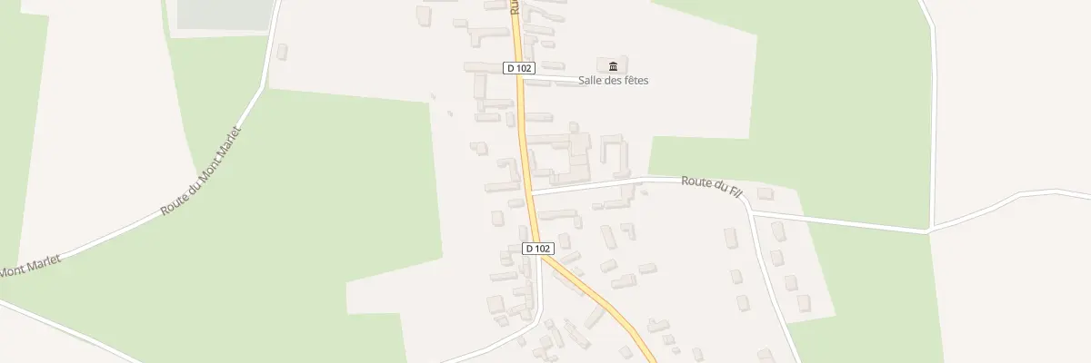 Plan du 51 Rue Principale à Puiseux-en-Bray
