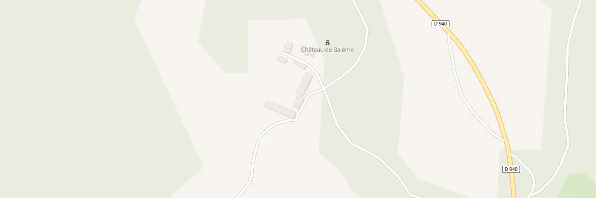 Plan du 3 Baleme à Affieux