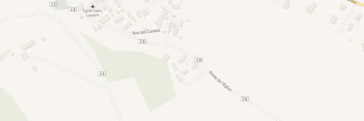 Plan du 1 Imp de la Chênaie à Loupiac