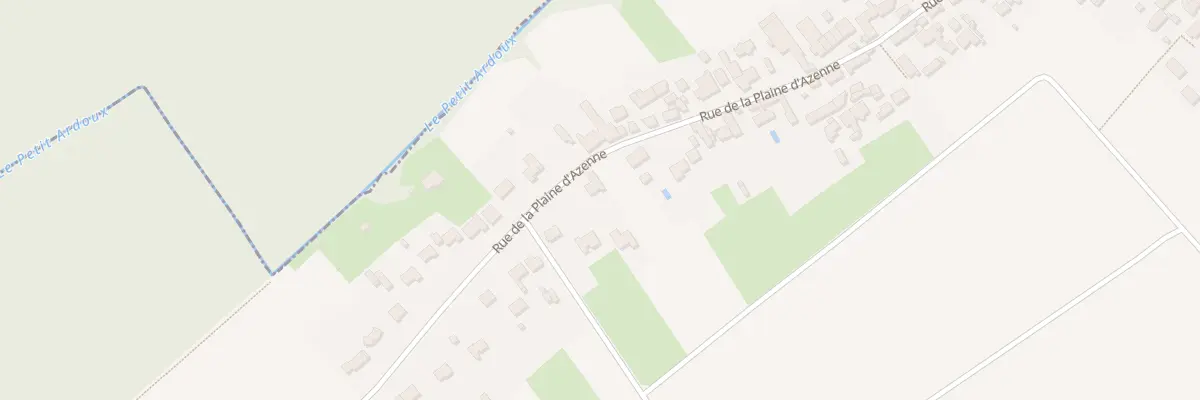 Plan du 1329 Rue de la Plaine d’Azenne à Cléry-Saint-André