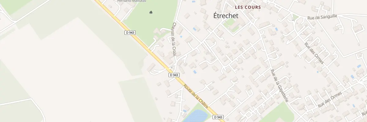 Plan du 14 Rue Sully à Étrechet
