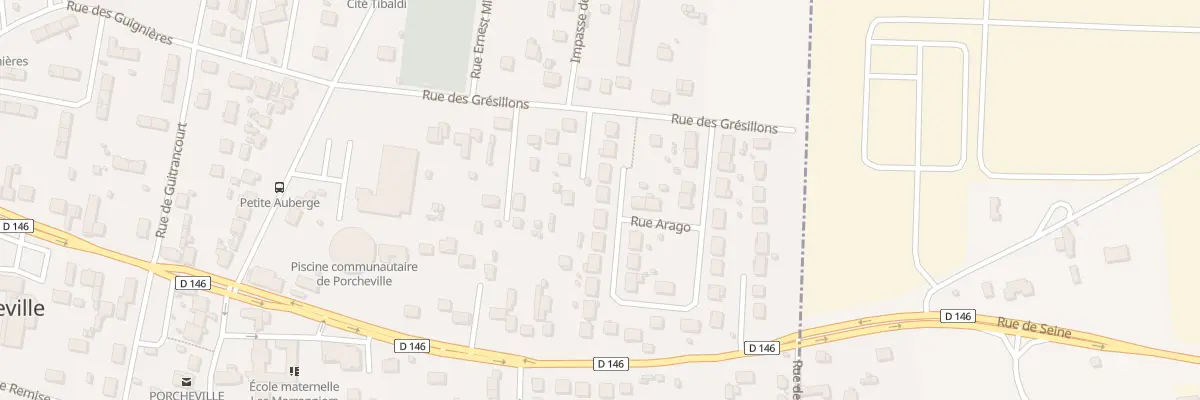 Plan du 31 Rue Arago à Porcheville